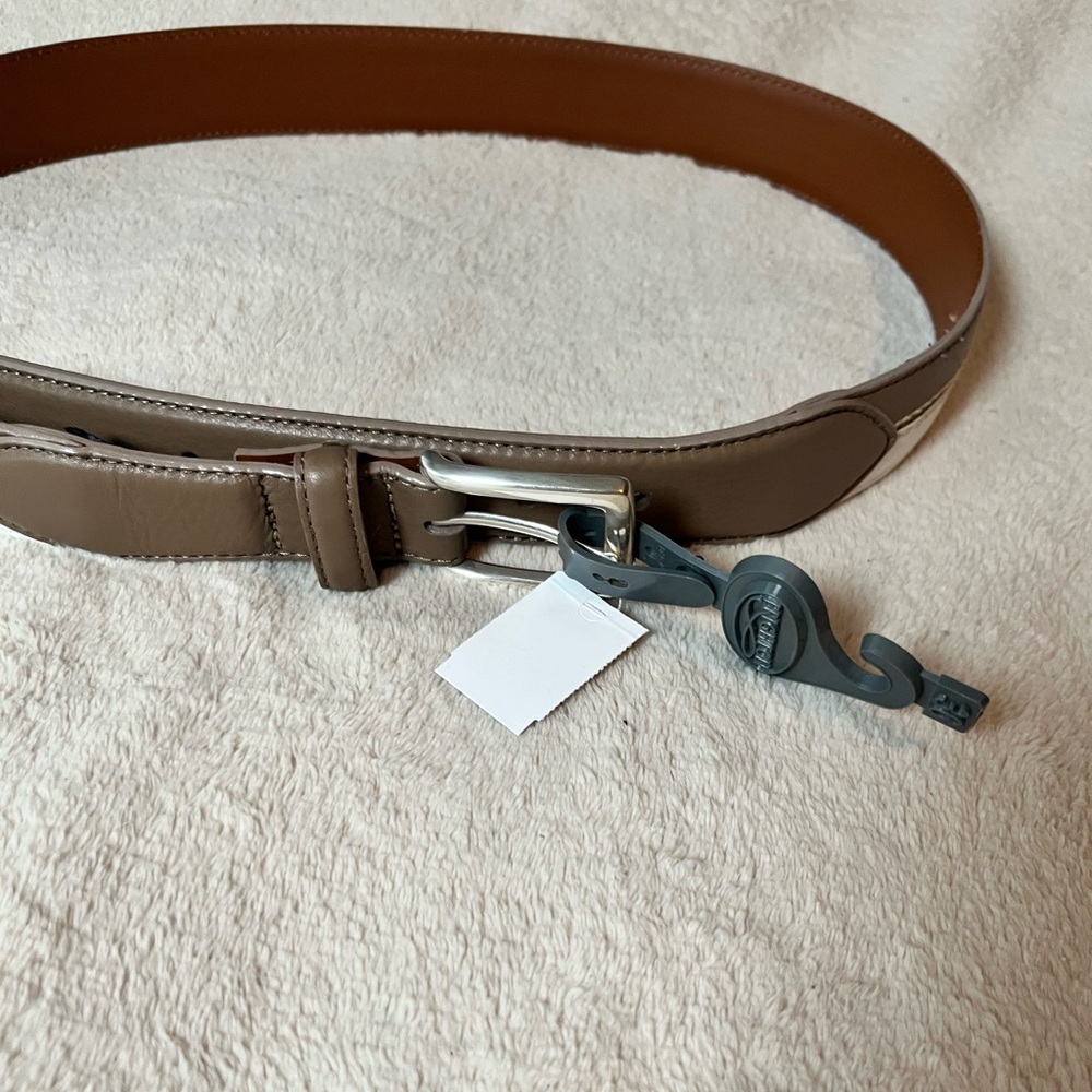 Brighton Tan Leather Belt